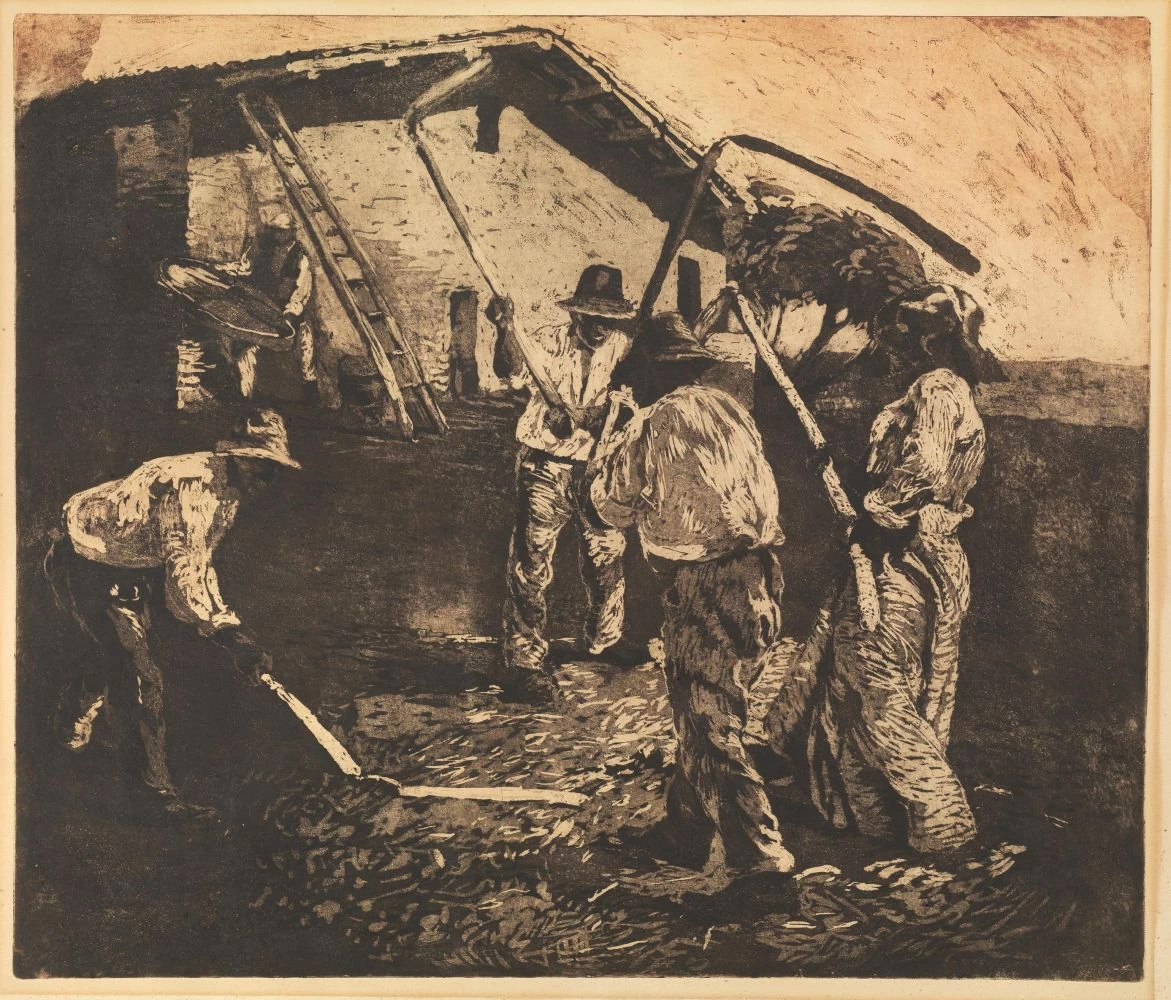 La battitura del grano